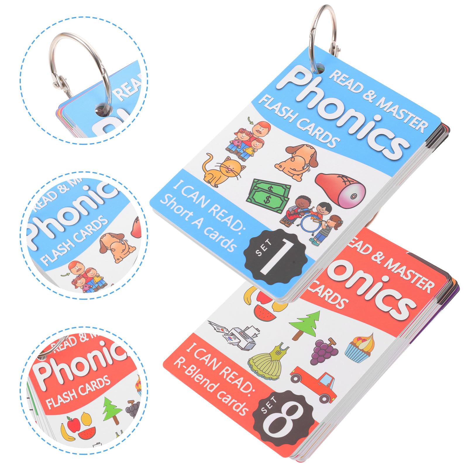 Kids Spelling Flash Cards Set - Early Learning Alphabet Matching Game for Preschool & Kindergarten - Perfect for Homeschooling, Classroom Activities & Fun Family Learning Time