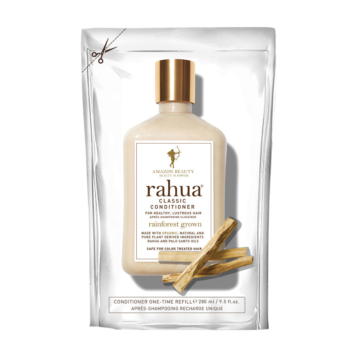 Classic Hair Conditioner Refill Pouch - 16oz | Sulfate-Free & Moisturizing for Dry Damaged Hair | Perfect for Travel, Gym & Home Use
