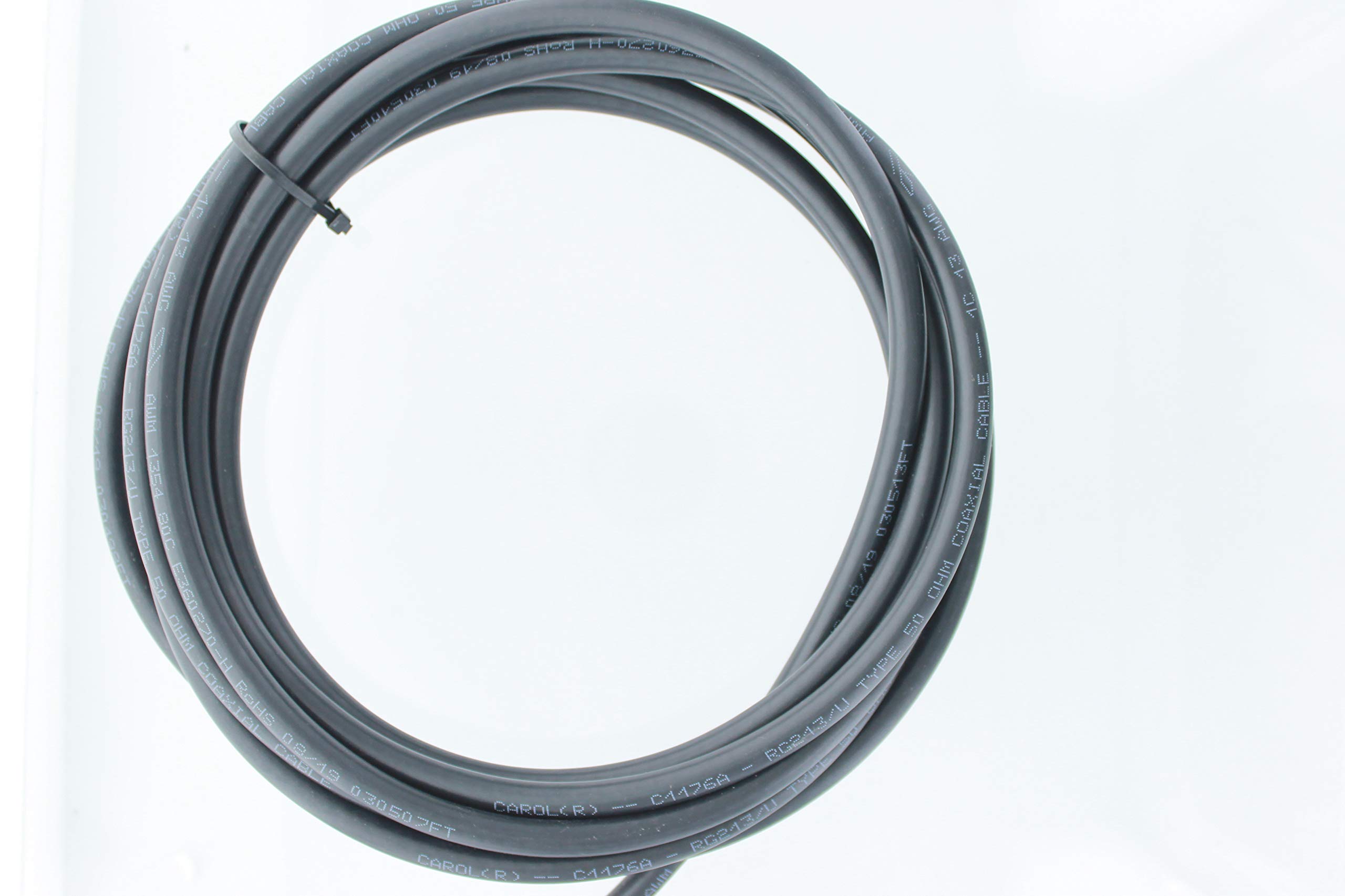 MPD Digital RG213 Bulk Coaxial Cable 50 Ohms 4ft - Swept & Certified, No Connectors - Perfect for Ham Radio, CCTV, and Broadcast Applications