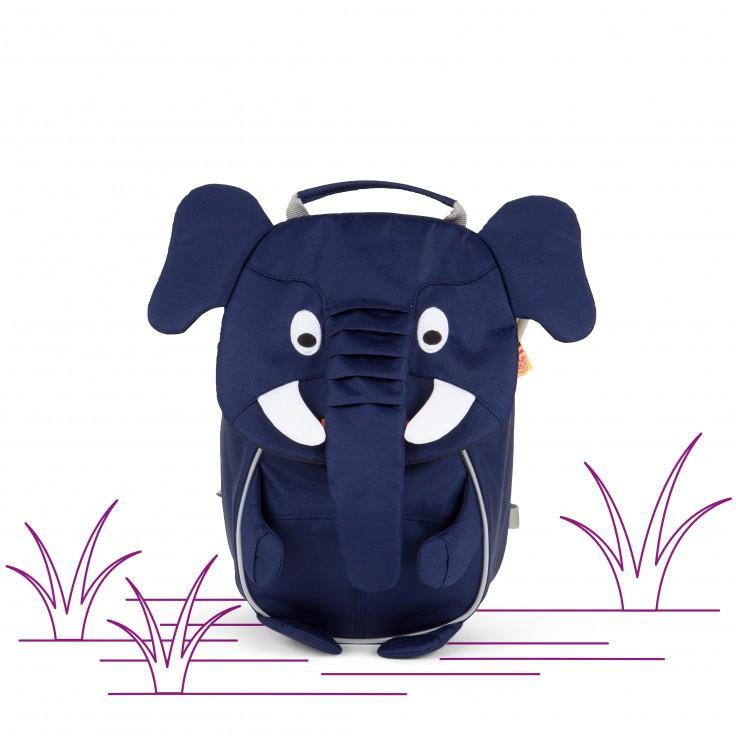 Affenzahn Small Emil Elephant Backpack - Cute & Durable Kids School Bag for Boys & Girls - Perfect for Preschool, Daycare & Travel Adventures