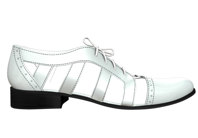 Nassau Cutout Oxford Shoes for Men - Breathable & Stylish Casual Dress Shoes for Work, Office & Formal Events