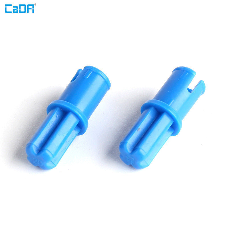50pcs CADA 43093 Technic Axle 1L with Pin & Friction Ridges - Compatible with LEGO Technic Sets for Building Robots, Vehicles & DIY Engineering Projects