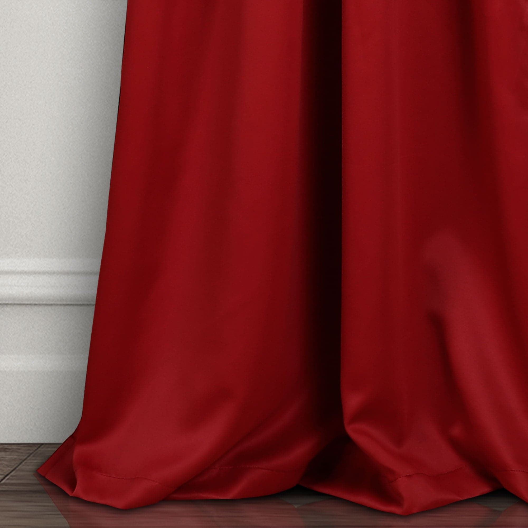 Thermal Insulated Blackout Curtains for Bedroom - Noise Reducing Grommet Window Panels Set, Energy Saving & Light Blocking for Home, Office, Nursery - 2 Panels (52x84 Inches, Black)