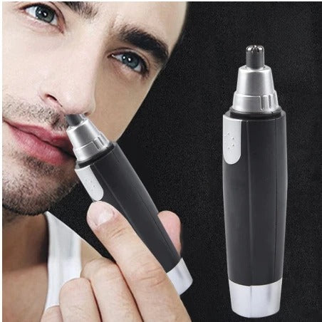 Electric Nose & Ear Hair Trimmer for Men and Women - Painless Facial Grooming Tool for Eyebrows, Nose & Ears - Perfect for Travel, Home & Salon Use