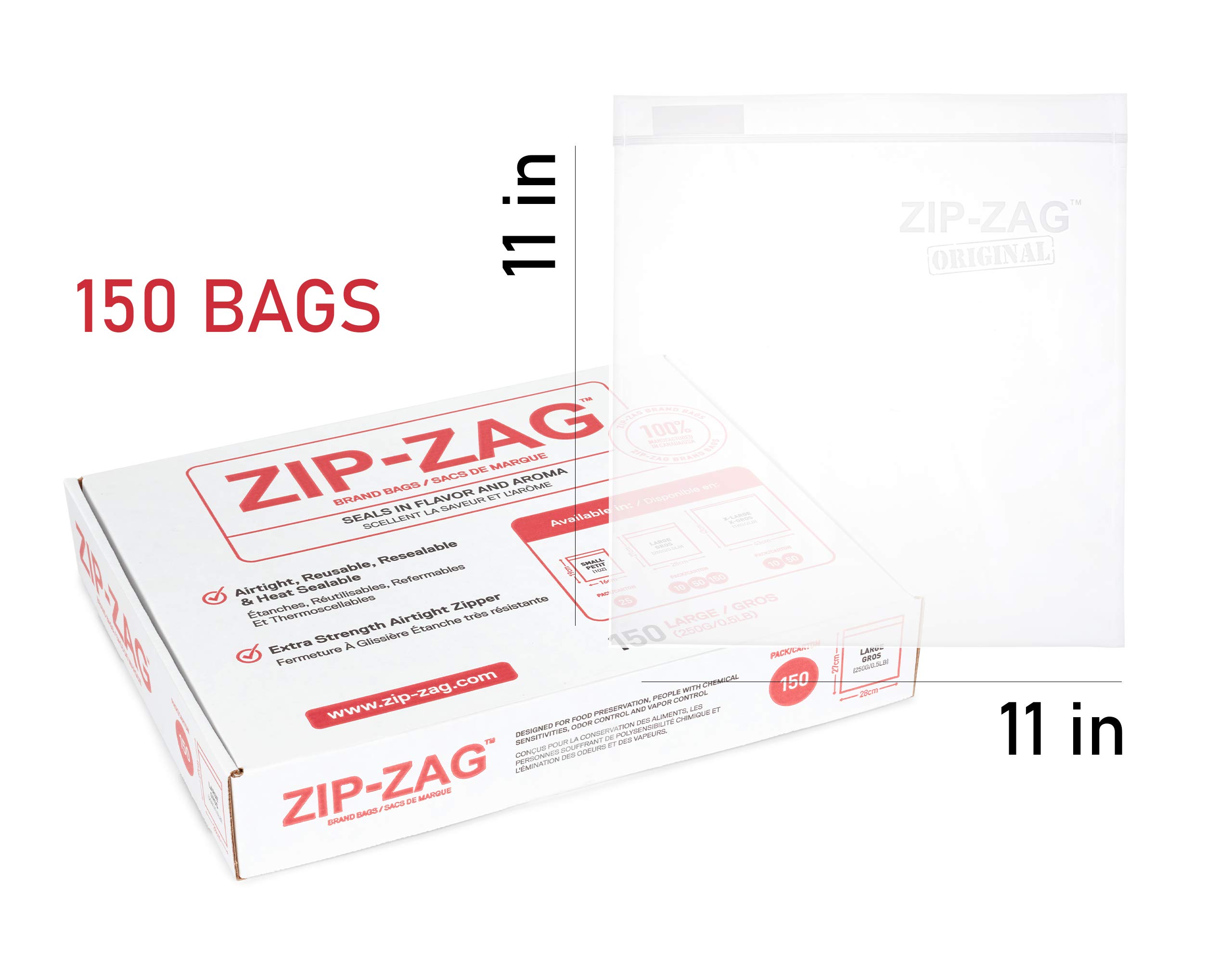 Premium 150-Pack Large 10.5