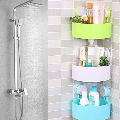 Boxwish® Plastic Soap Holder for Bathroom & Kitchen Sink - Wall Mounted Soap Dish with Drain Holes - Perfect for Showers, Bathtubs, and Sinks to Keep Countertops Dry & Clean