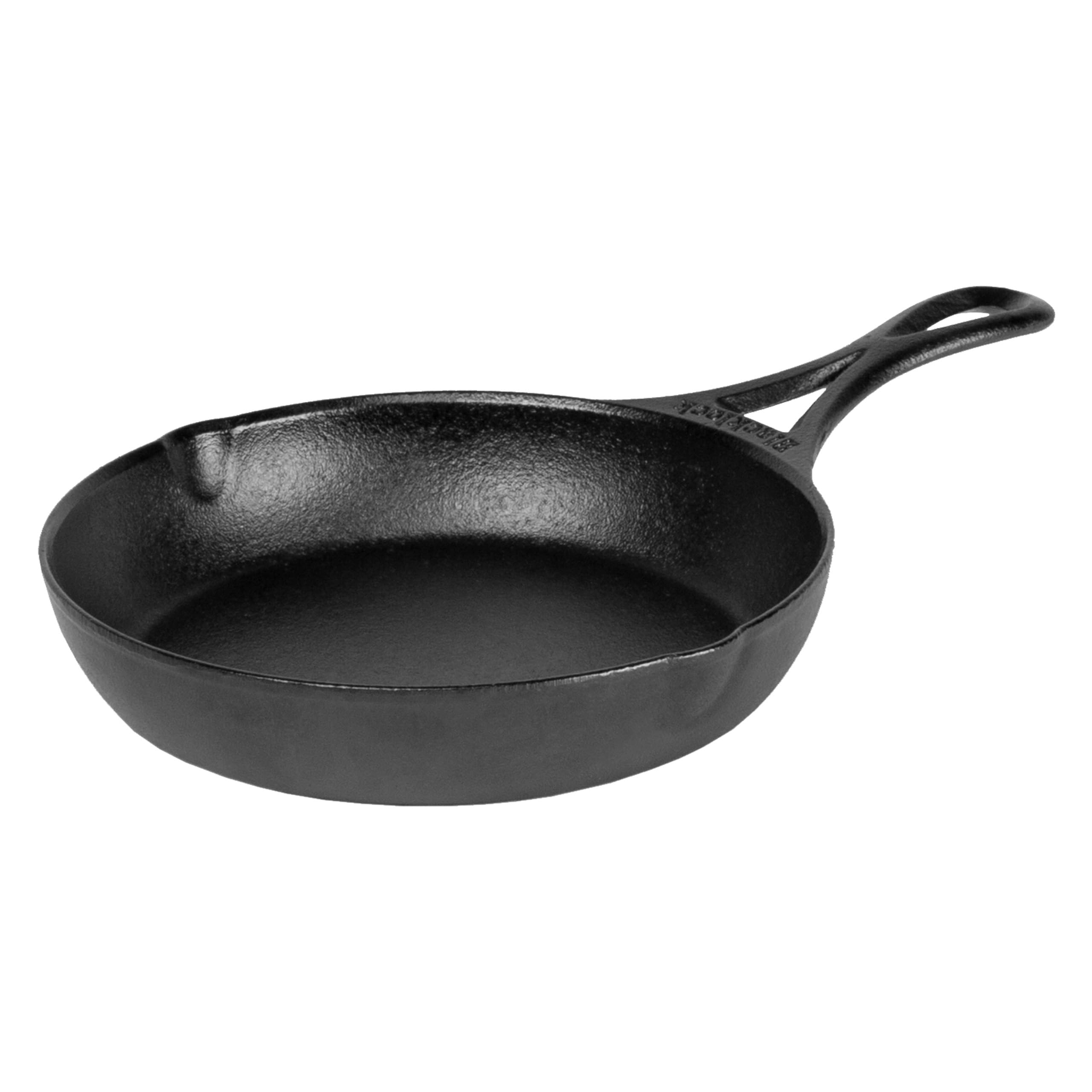Lodge Cast Iron Blacklock Skillet - 7 Inch, Pre-Seasoned Triple Layer Coating | Perfect for Camping, Grilling & Stovetop Cooking