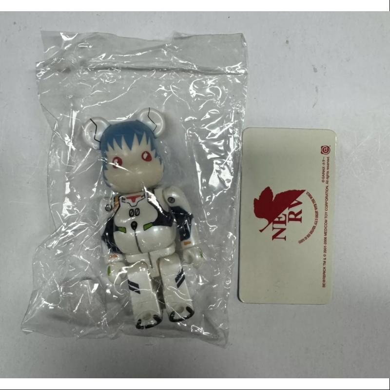 Bearbrick Series 13 SF EVA NERV Rei Ayanami 100% Collectible Figure - Perfect for Anime Fans, Model Collectors & Home Decor Display