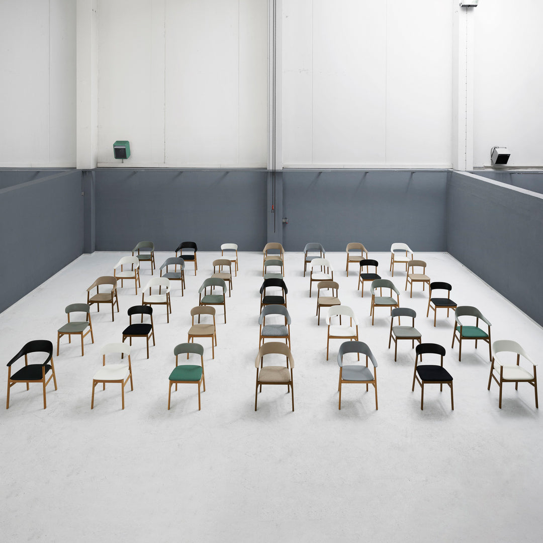 Simon Legald Herit Dining Chair by Normann Copenhagen - Modern Scandinavian Design for Dining Room, Kitchen, or Office - Comfortable & Stylish Seating Solution