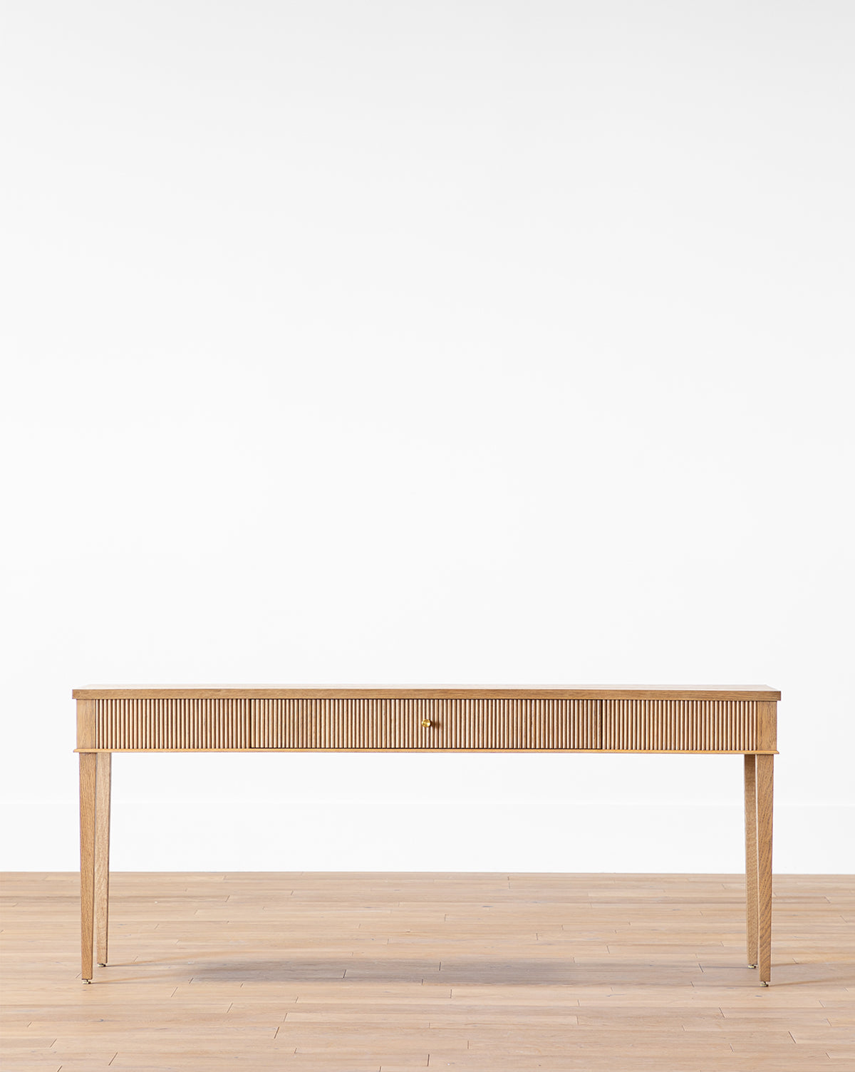 Modern Wooden Console Table with Storage - Mid-Century Design for Living Room, Entryway & Hallway - Perfect for Home Decor & Organization