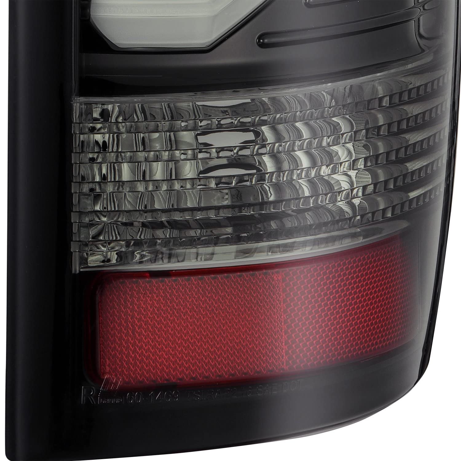 AlphaRex PRO-Series LED Tail Lights for 2009-2018 Dodge Ram 1500 - Jet Black | Enhanced Visibility & Style for Night Driving & Off-Road Adventures