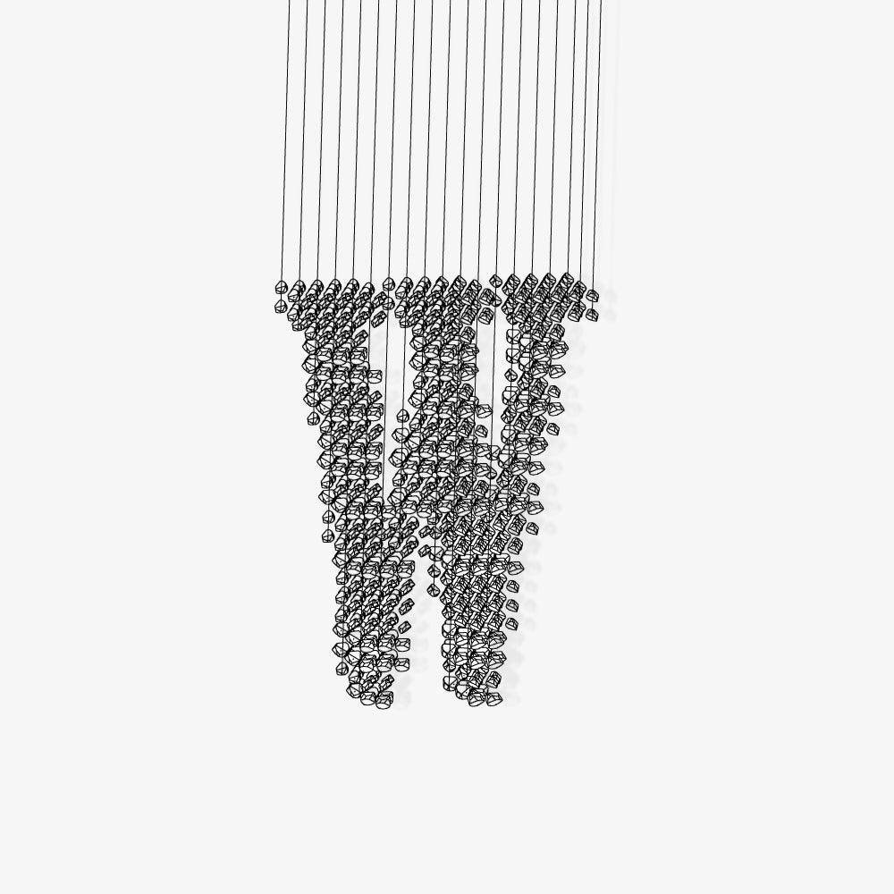 Premium Black Charcoal Chandeliers - Elegant Modern Ceiling Light Fixtures for Dining Room, Living Room & Bedroom Decor