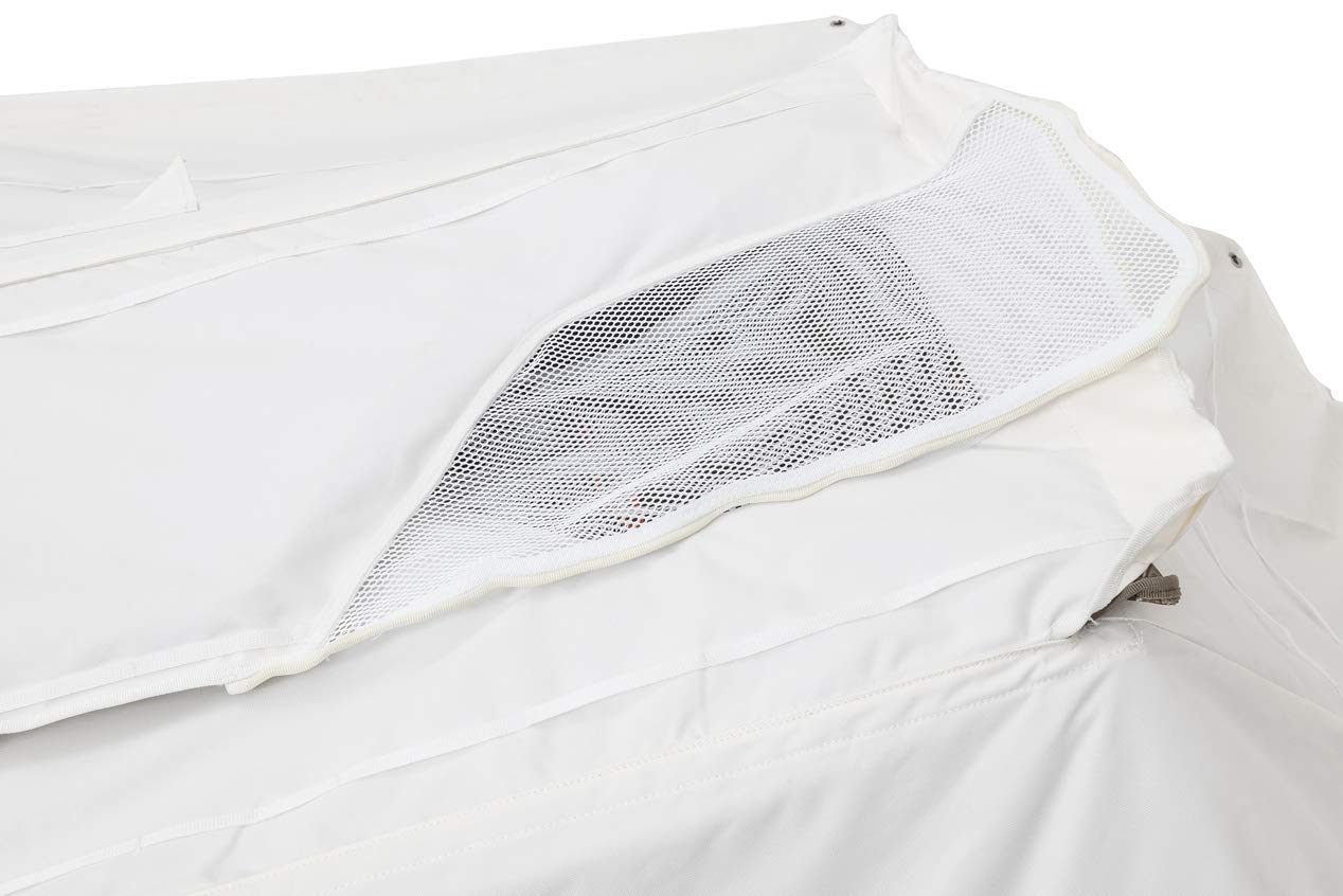 ALPS OutdoorZ Zero-Gravity Blind Snow Cover - UV-Reflective Hunting Blind Cover for Zero Gravity Layout Blind with Stubble Straps & Flag Door Ports | Perfect for Waterfowl Hunting, Field Concealment & Outdoor Camouflage