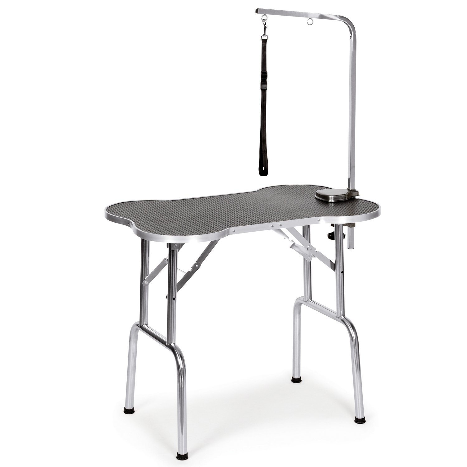 Professional Black Bone-Shaped Folding Grooming Table for Dogs – 31