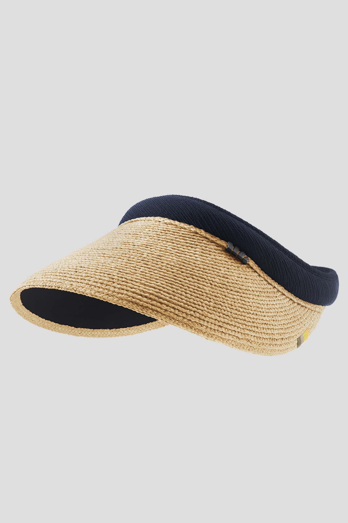 Aero Women's Open Top Black Gel Straw Hat UPF 100+ Sun Protection - Perfect for Beach, Pool, Gardening & Outdoor Activities