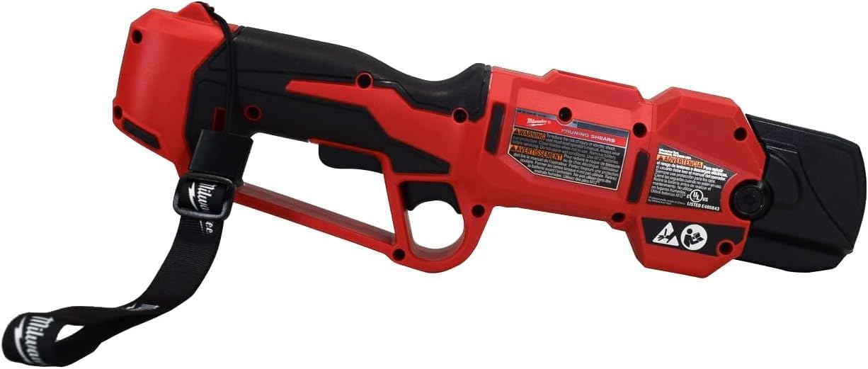 Milwaukee 2534-21 12V Cordless Pruner Shears Kit with Battery and Charger - Lightweight Electric Hedge Trimmer for Gardening, Landscaping & Tree Care