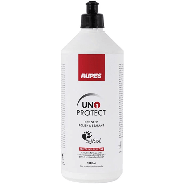 RUPES Uno Protect One Step Polish & Sealant - Car Paint Correction, Protection & Shine - Perfect for Detailing, Show Cars & Daily Drivers