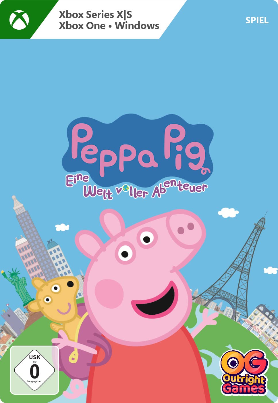 Peppa Pig: World Adventures Standard Edition - Xbox One & Series X|S Digital Download Code | Fun Family Game for Kids & Parents