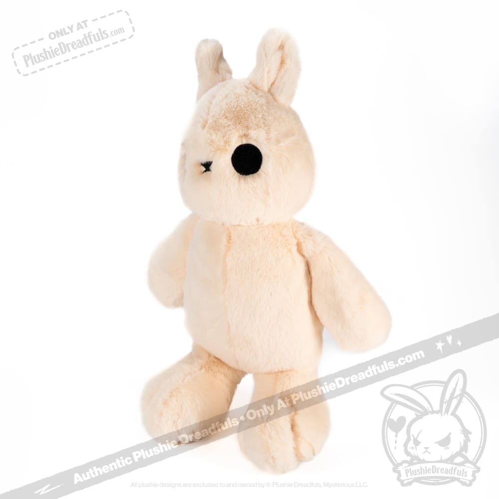 Plushie Dreadfuls Bunana Rabbit Stuffed Animal Toy - Soft Cuddly Bunny Plush for Kids, Collectors & Gift Giving | Perfect for Bedroom Decor, Nursery Comfort & Anxiety Relief