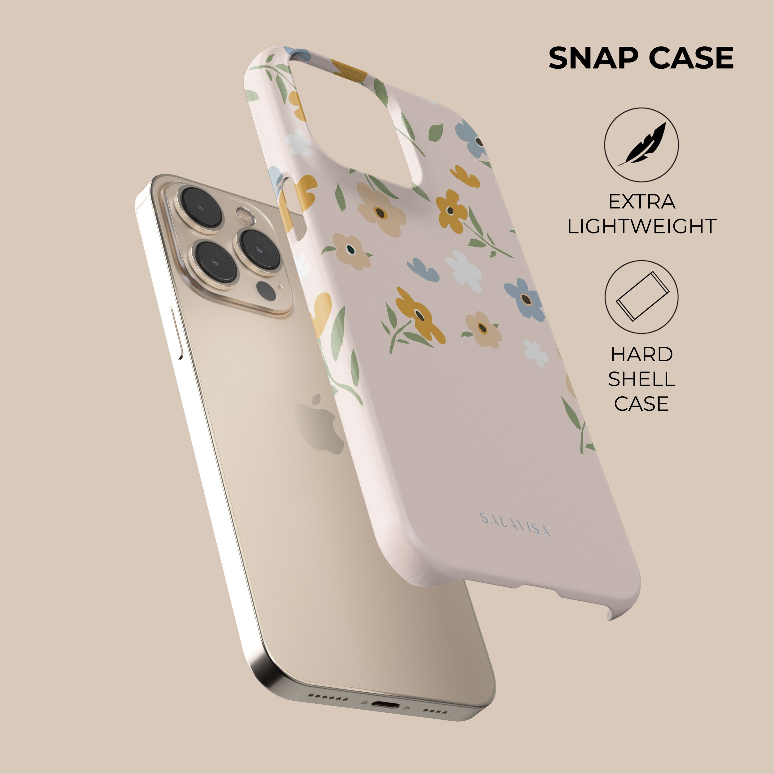 Pink Floral Bouquet Phone Case for iPhone 15 14 13 12 Pro Max - Cute Aesthetic Flower Design Protective Cover (Perfect for Spring, Weddings & Everyday Use)