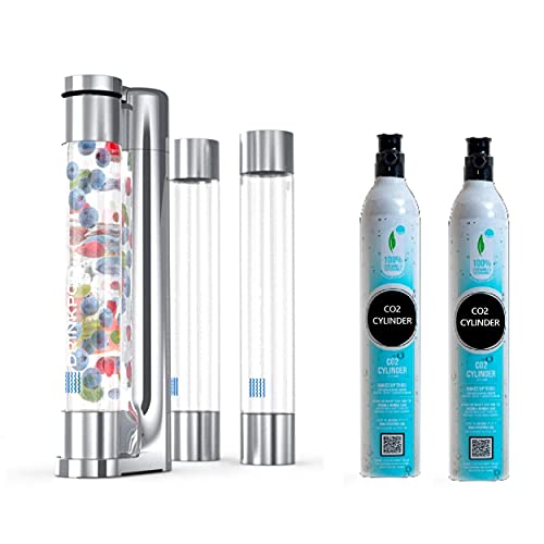 Silver Chrome + 2 CO2 Cylinders