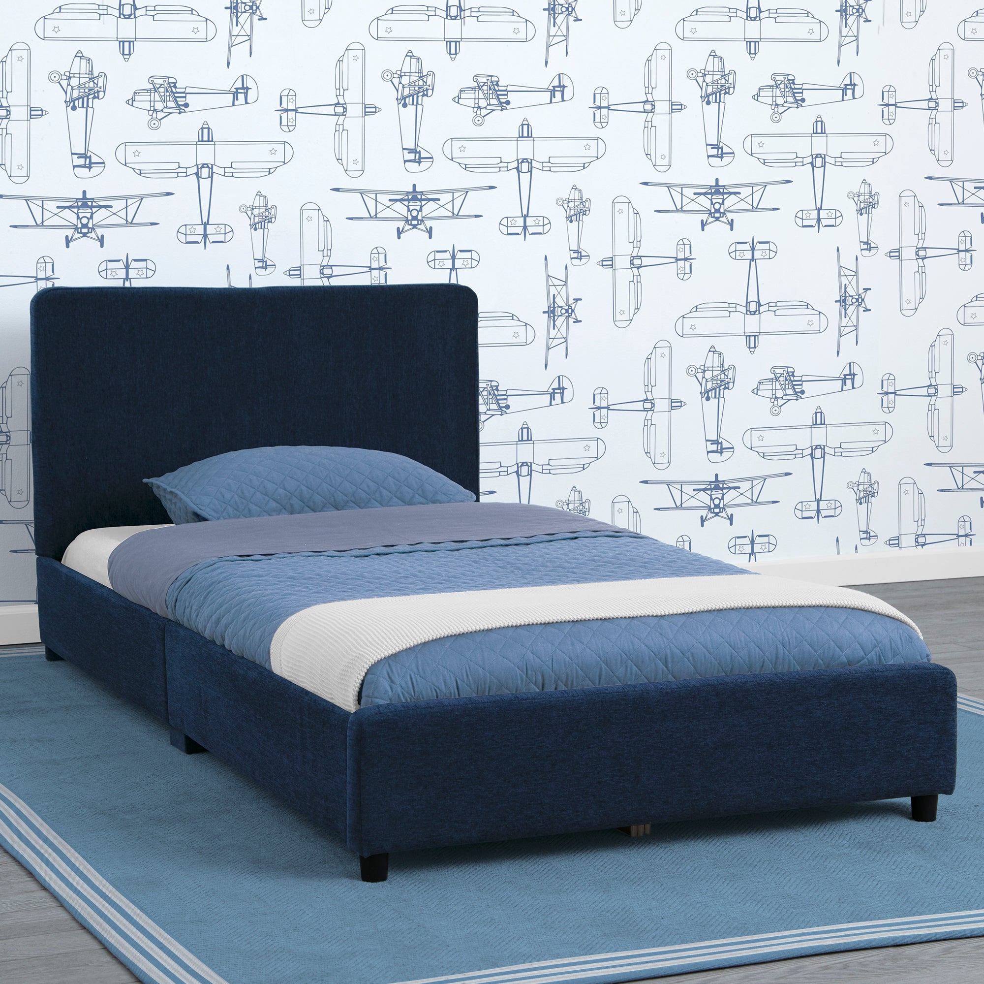 Navy Tweed (1602)