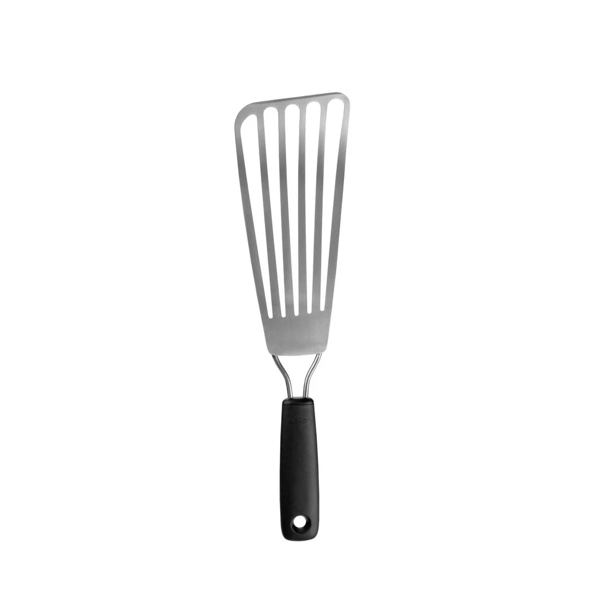 OXO GOOD GRIPS Flexible Fish Turner - Stainless Steel Spatula for Cooking, Grilling & Flipping Fish, Pancakes, Burgers - Perfect for Kitchen, BBQ & Outdoor Cooking