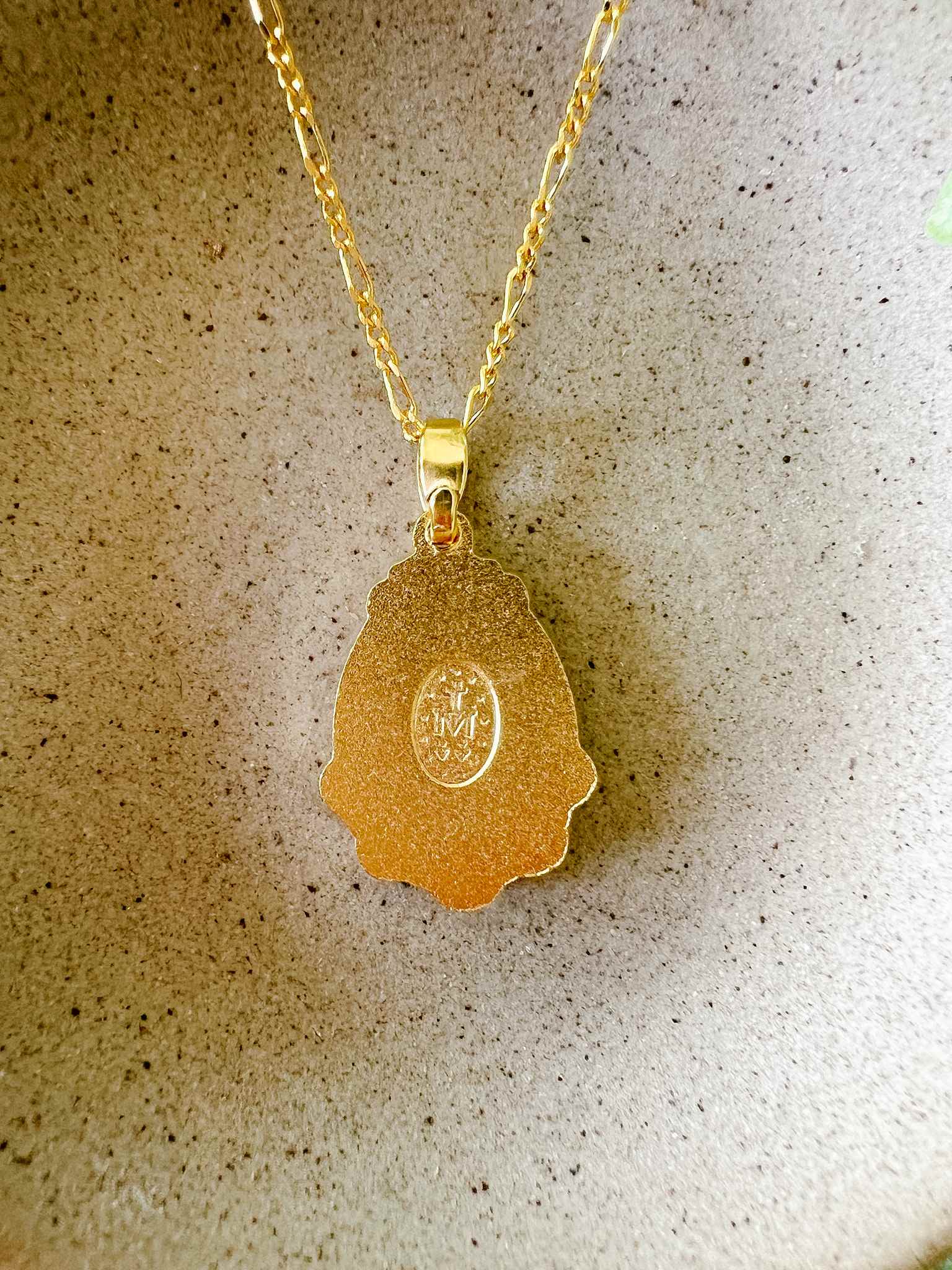 Mary Medallion Turquoise Pendant Necklace - Handcrafted Sterling Silver Jewelry for Women - Perfect for Gifts, Weddings & Everyday Elegance