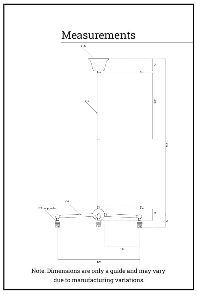 Elegant Charmont Crystal Glass Chandelier - Modern Ceiling Light Fixture for Dining Room, Living Room & Bedroom Decor
