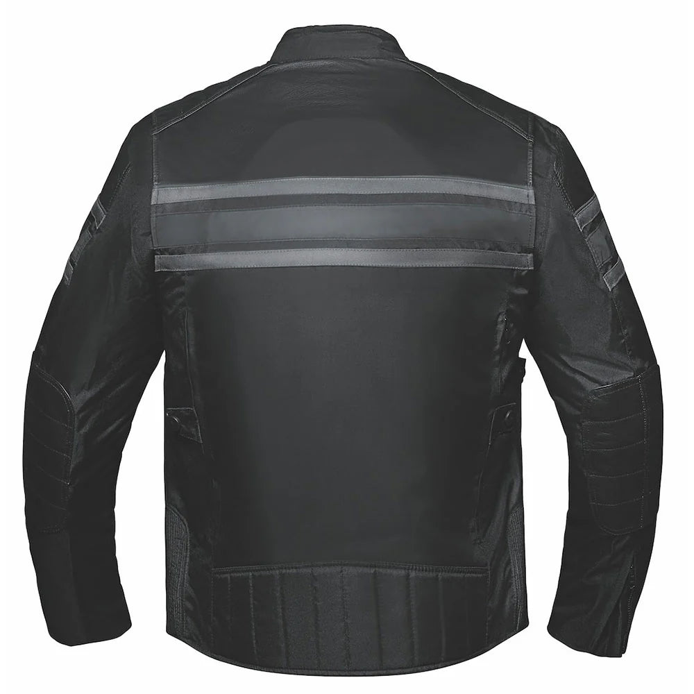 UNIK Leather Co. Men's Ultra Leather Motorcycle Jacket - Premium Biker Jacket for Riding, Cruising & Outdoor Adventures