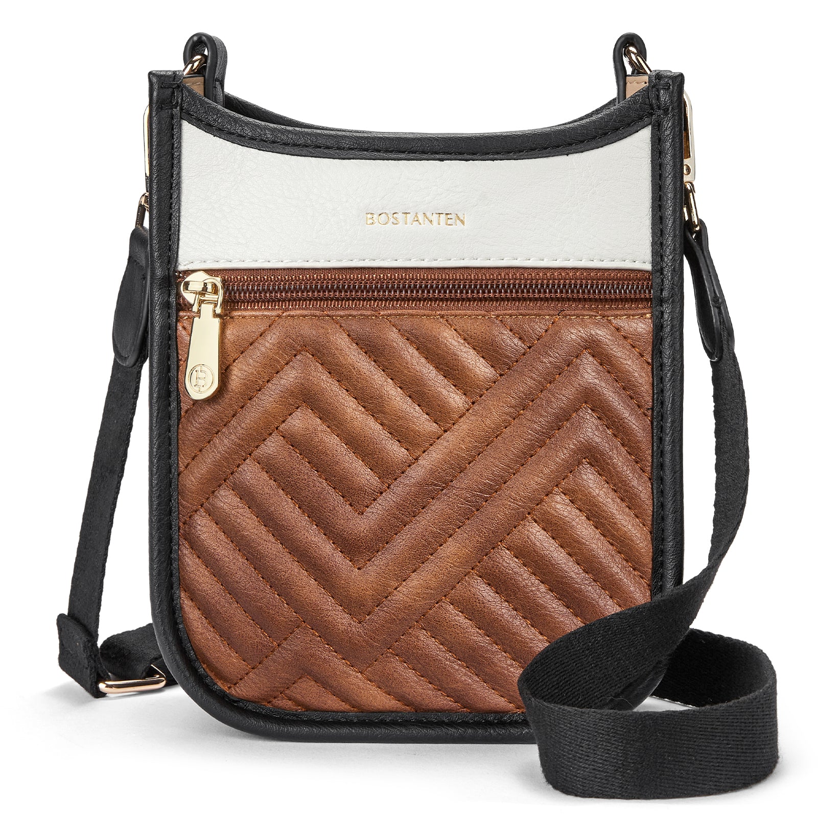 Quilted Leather Crossbody Phone Purse for Women - Stylish Small Shoulder Bag with Wrist Strap - Perfect for Travel, Shopping & Everyday Use