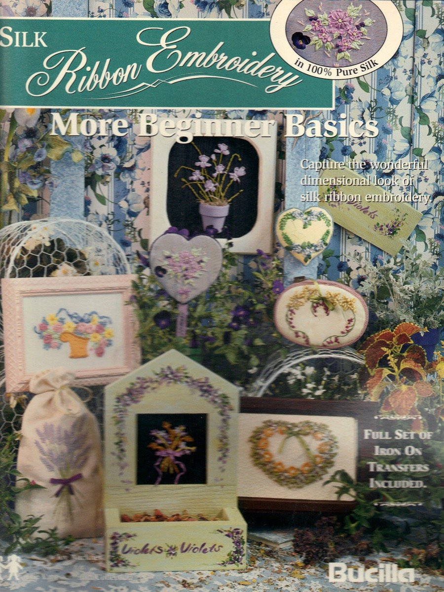 Silk Ribbon Embroidery Kit for Beginners - Complete Starter Set with Needles, Threads & Patterns | Perfect for DIY Crafts, Home Decor & Gift Making