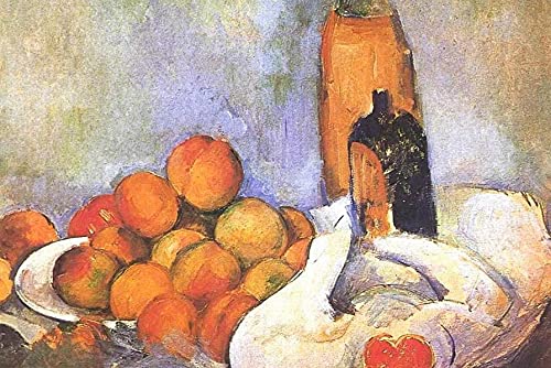 Premium 1000-Piece Cezanne Puzzle - Bottles & Apples Wood Jigsaw for Adults & Home Decor