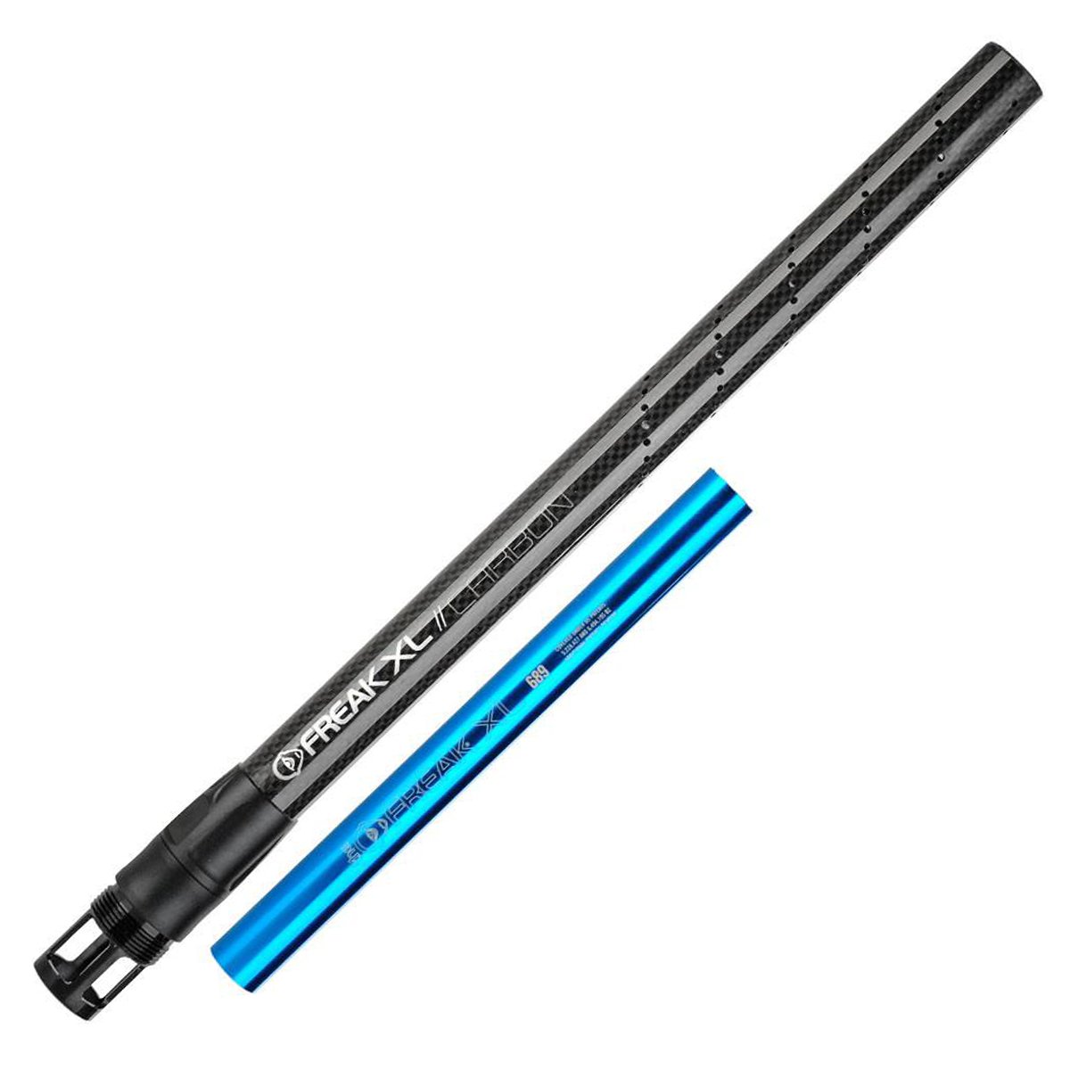 Smart Parts Freak XL Carbon Fiber One Piece Barrel for Autococker / AC - 14 Inch Lightweight Durable Paintball Barrel - Perfect for Tournament Play & Speedball