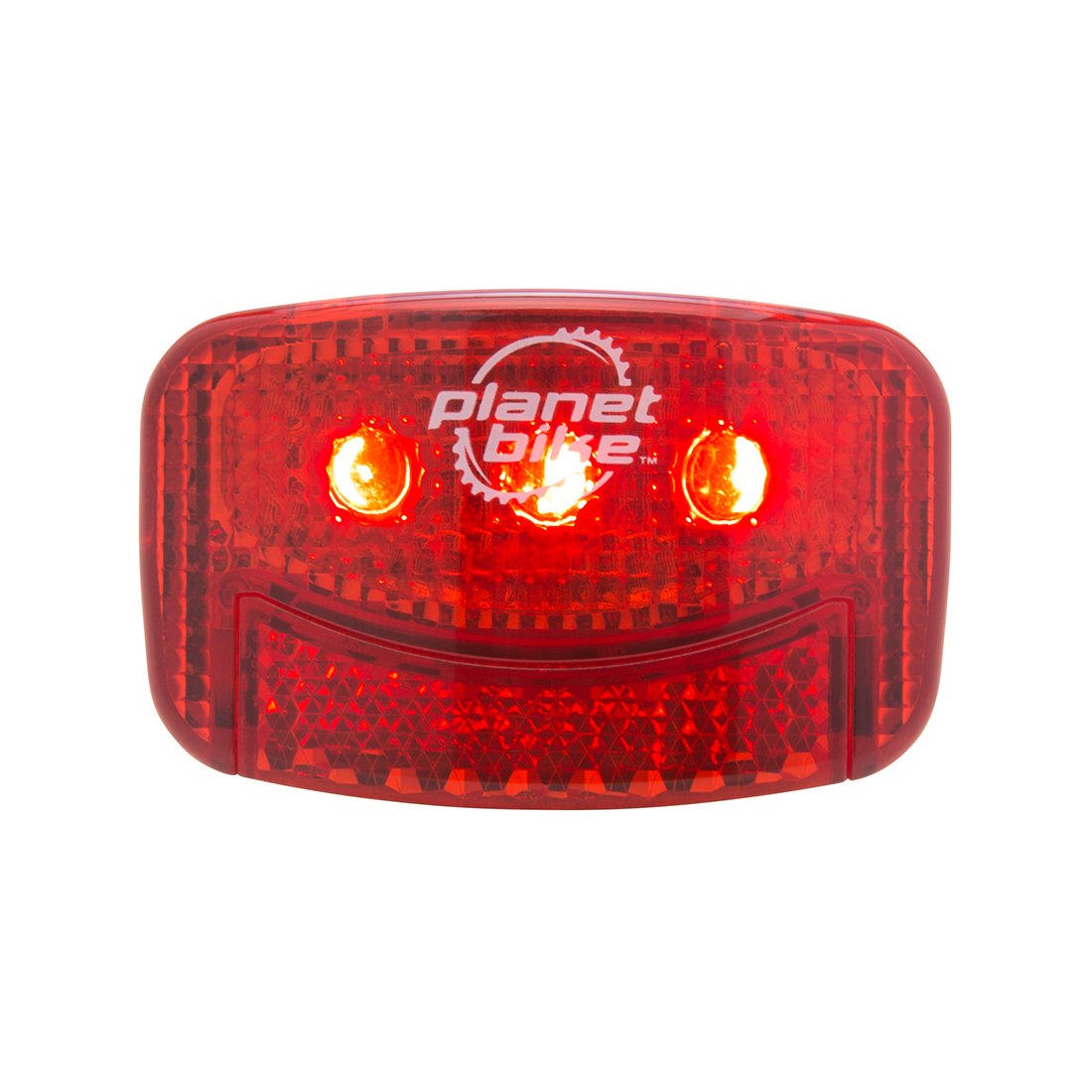 Planet Bike Blinky 3H Super Bright USB Rechargeable Bicycle Tail Light - Waterproof Cycling Safety Light for Night Riding, Commuting & Road Bikes