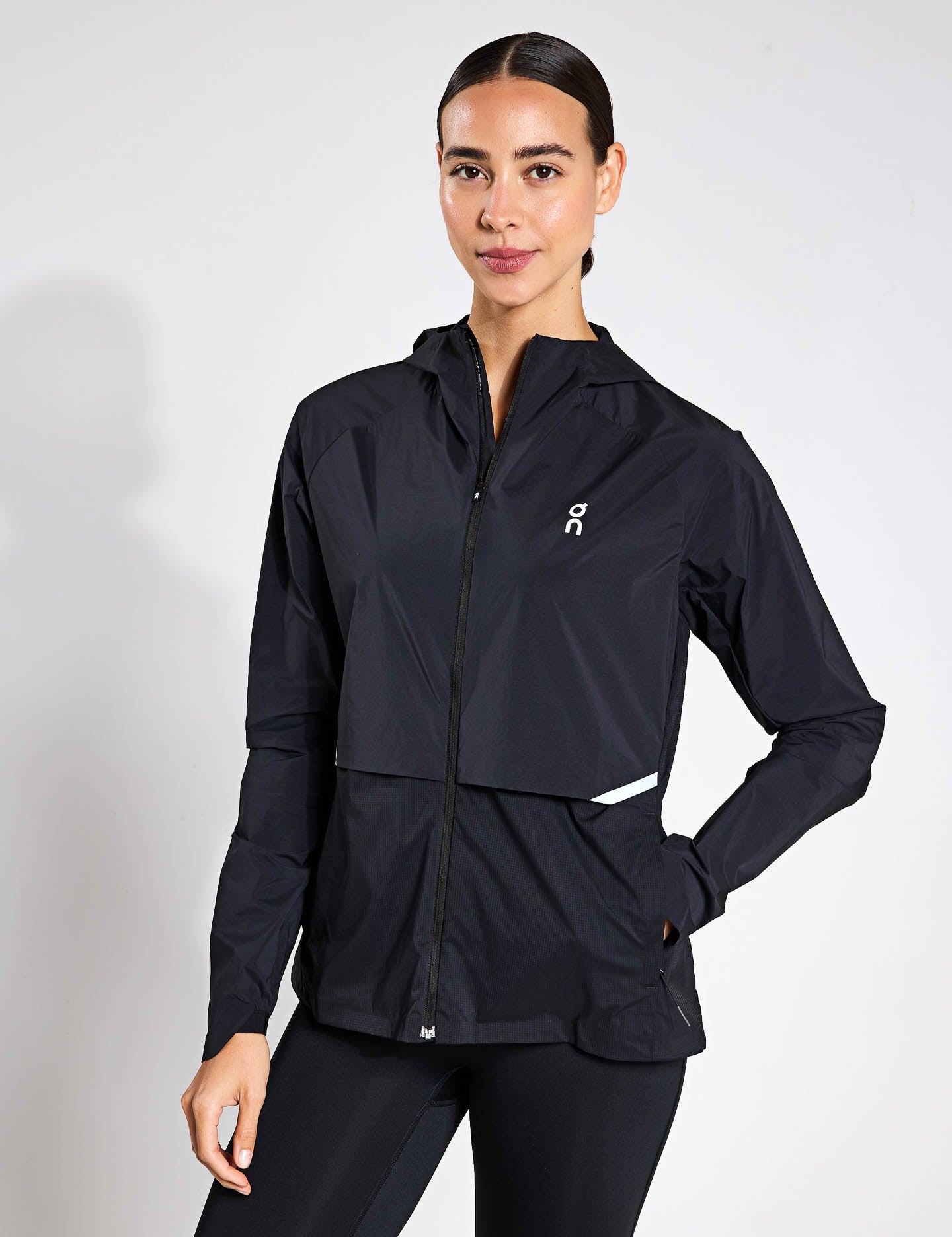 Premium Core Jacket for Men & Women - Black - Lightweight, Water-Resistant Outdoor Windbreaker for Hiking, Running & Travel