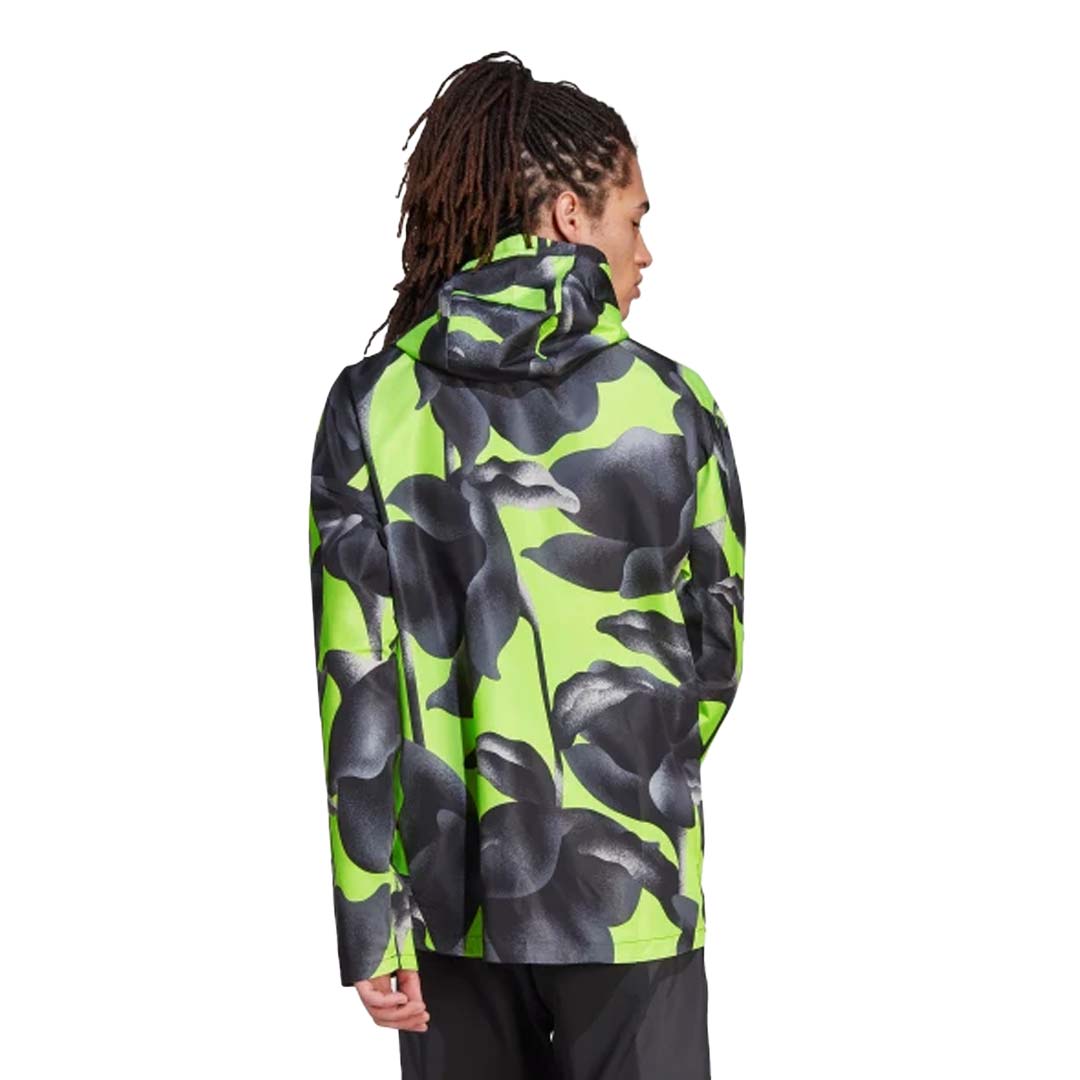 Adidas Men's City Escape Windbreaker Jacket (IJ5597) - Lightweight Water-Resistant Running Jacket for Outdoor Sports & Casual Wear