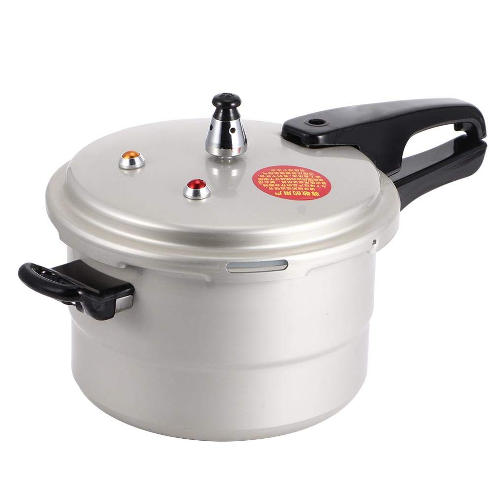 4L/5L Stainless Steel Pressure Cooker for Gas & Electric Stoves - Safe & Durable Cooking Pot for Home & Restaurant Use (20cm) - Perfect for Soups, Stews & Fast Cooking