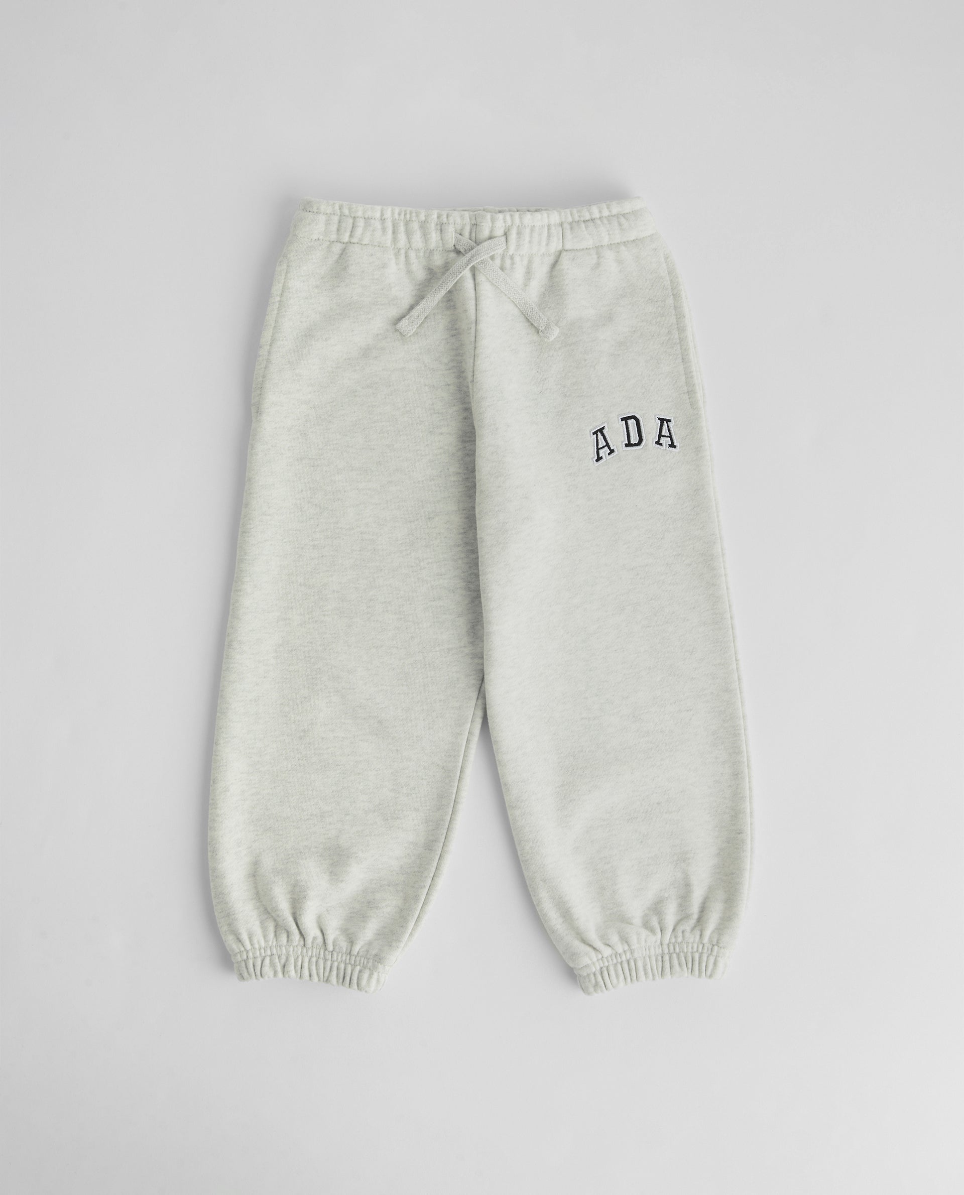 Mini ADA Sweatpants for Women - Light Grey Melange Joggers | Comfortable Lounge Pants for Yoga, Running & Casual Wear