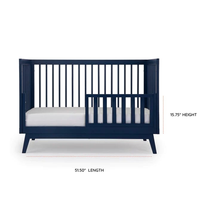 Soho 3-in-1 Convertible Baby Crib - Toddler Bed & Daybed - Nursery Furniture for Newborns to Kids | Perfect for Small Spaces & Modern Nurseries