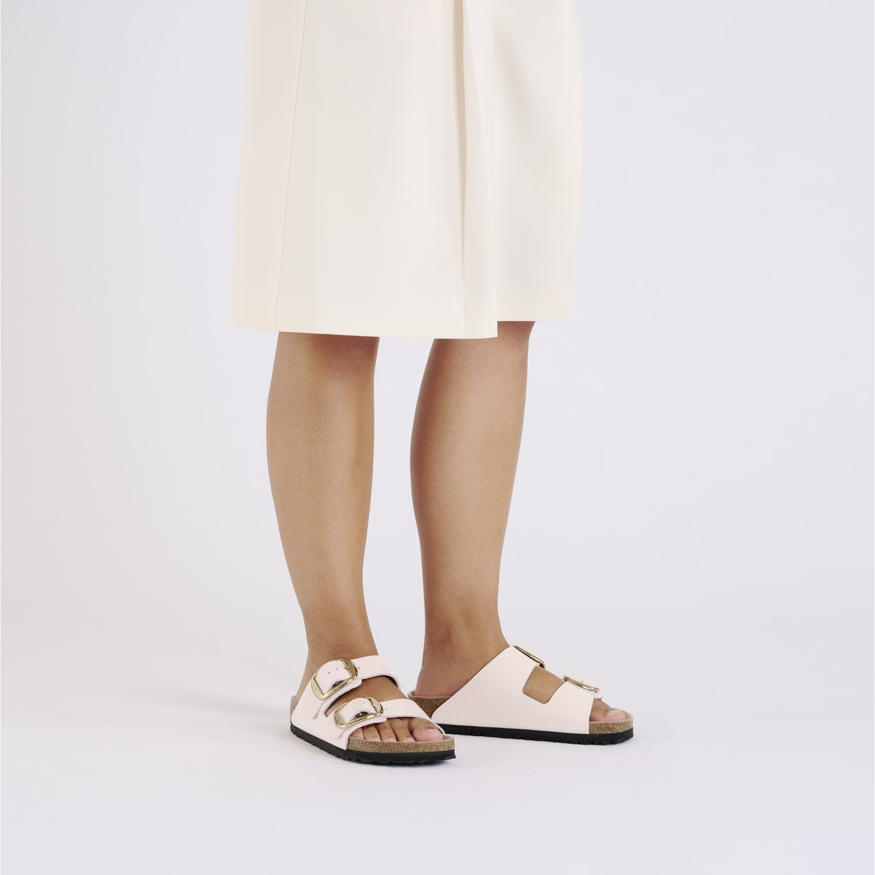 Birkenstock Arizona Big Buckle Sandals - Genuine Natural Leather Patent - Comfortable Unisex Footwear for Walking, Travel & Everyday Wear