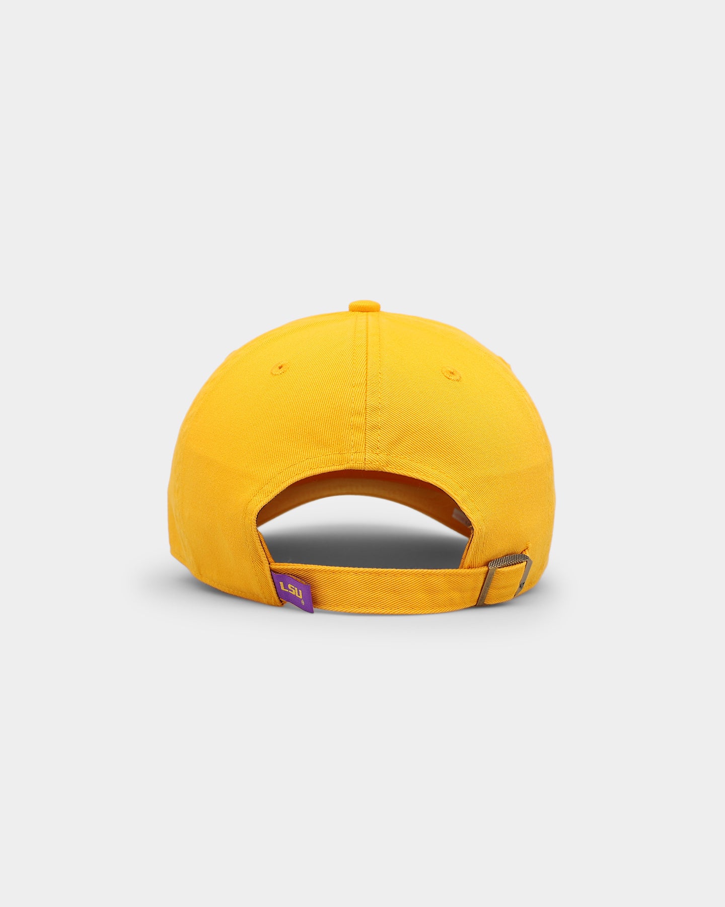 47 Brand Louisiana State Tigers LSU '47 Clean Up Strapback Gold Adjustable Hat - Official NCAA College Baseball & Football Fan Gear for Men & Women - Perfect for Game Day, Tailgating & Casual Wear