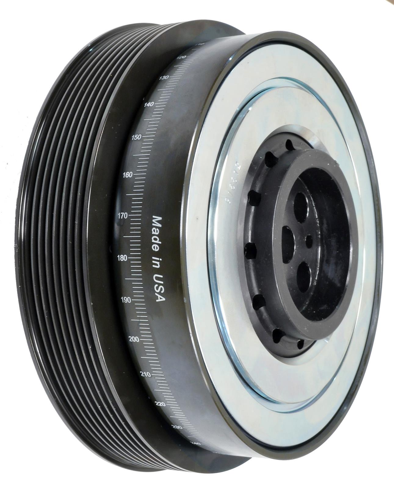 ATI Super Damper 6.7L Ford Power Stroke SFI Certified Harmonic Balancer - Performance Engine Upgrade for Ford Trucks, Towing & Off-Roading Applications