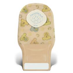 ConvaTec Little Ones One-Piece Drainable Ostomy Pouch with Stomahesive - Size 0 to 9/10 - 4L Capacity (10-Pack Box) - Ideal for Pediatric Stoma Care & Active Lifestyles