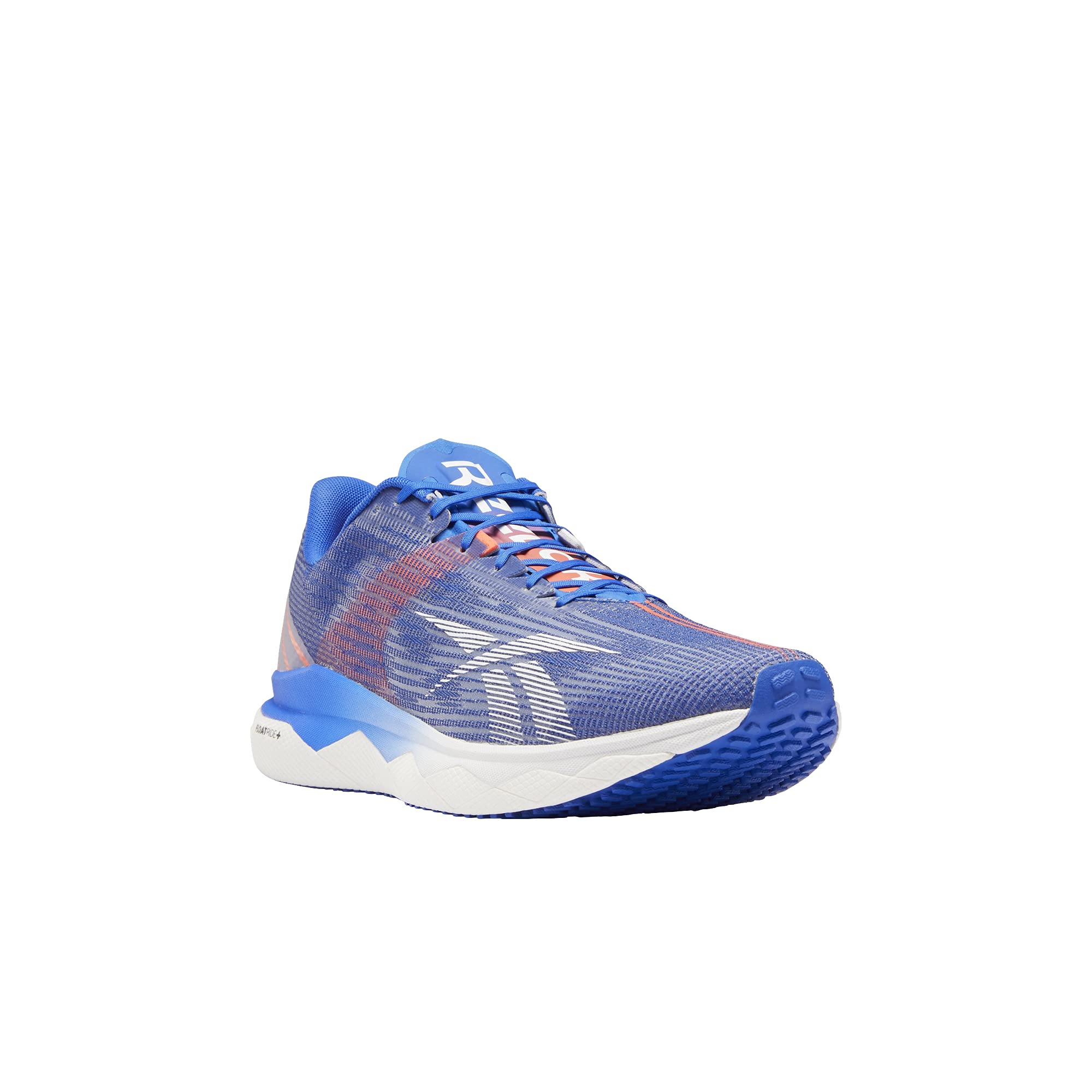 Reebok Men's Floatride Run Fast 3.0 Running Shoes - Court Blue/FTWR White/Orange Flare - Size 11 | Lightweight Cushioned Sneakers for Jogging, Gym Workouts & Daily Wear