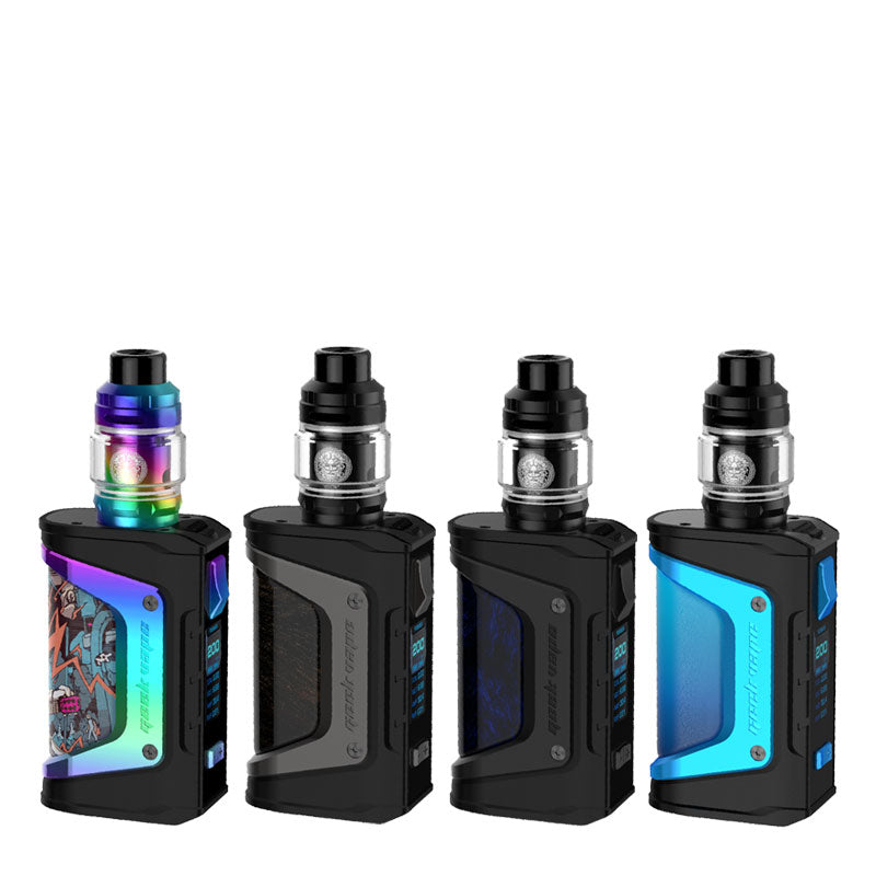 GeekVape Aegis Legend 200W Zeus Kit - Waterproof & Shockproof Vape Mod with Sub-Ohm Tank - Perfect for Outdoor Adventures & Travel