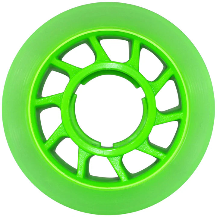 Atom Poison Savant Wheels - Hybrid 88A & 91A Durometer (Set of 4) - Perfect for Longboard, Cruiser & Skateboard Riding