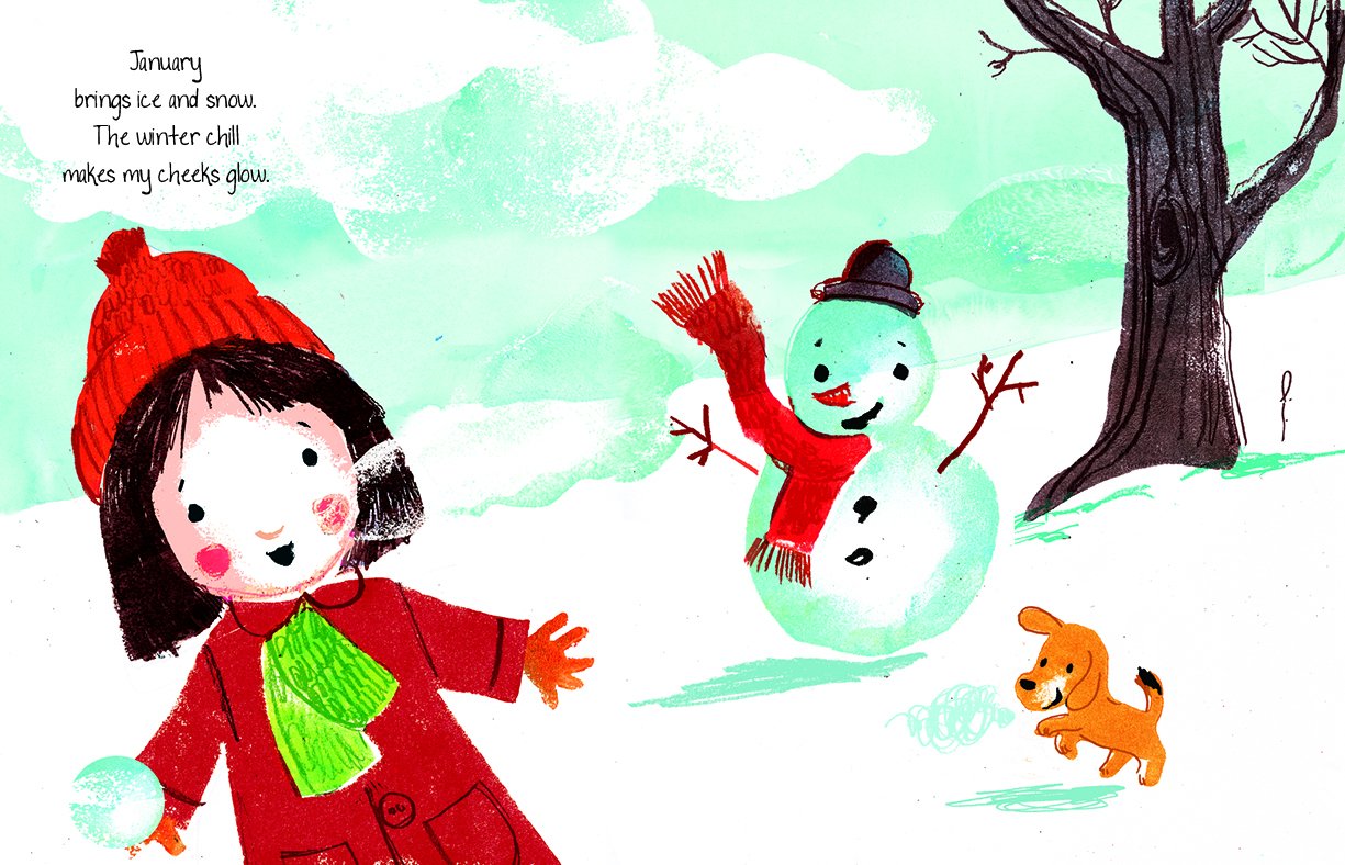 The Magic in a Year - Enchanting Children's Picture Book for Bedtime Stories, Classroom Reading & Gift Giving