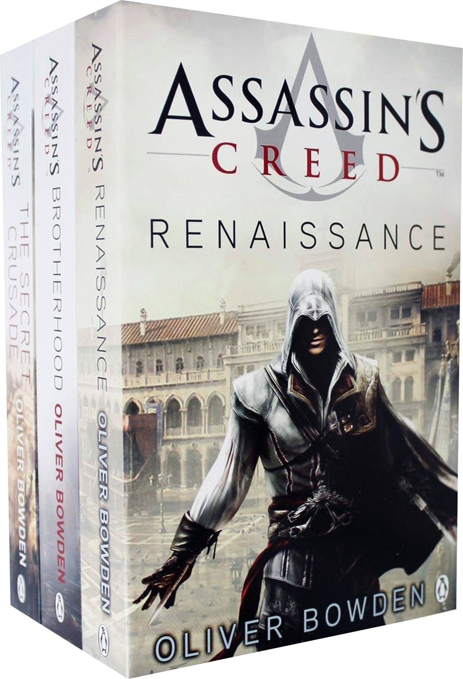 Assassin's Creed 3 Book Collection by Oliver Bowden - Historical Fiction Paperback Novels - Perfect for Gamers & Book Lovers