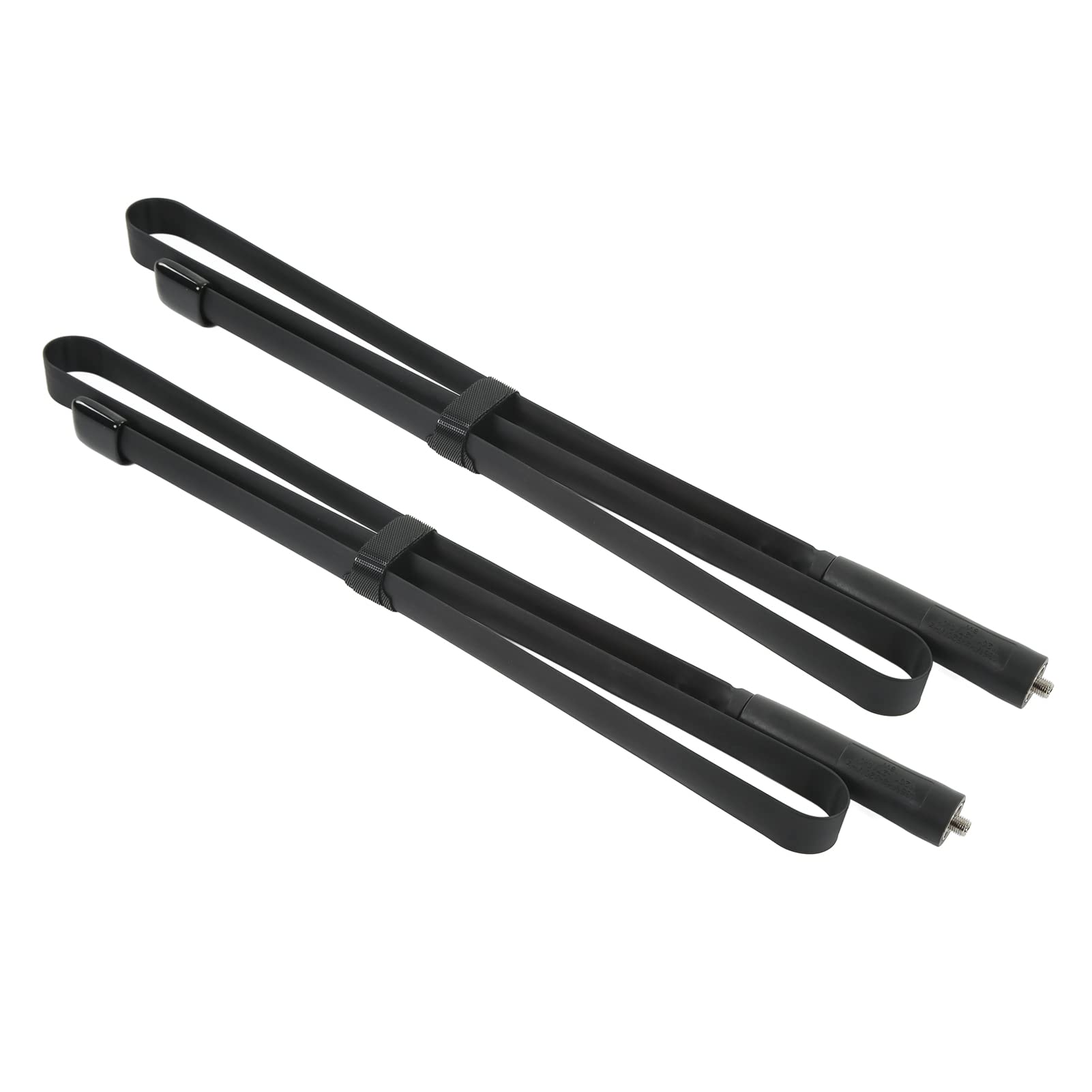 2 Pack Walkie Talkie Antennas - 136MHz-520MHz SMA Female Dual Band Radio Antenna, Foldable Tactical Antenna for Two Way Radios, High Gain Aerial Connector (AT-108) - Ideal for Outdoor Adventures, Security, and Emergency Communication